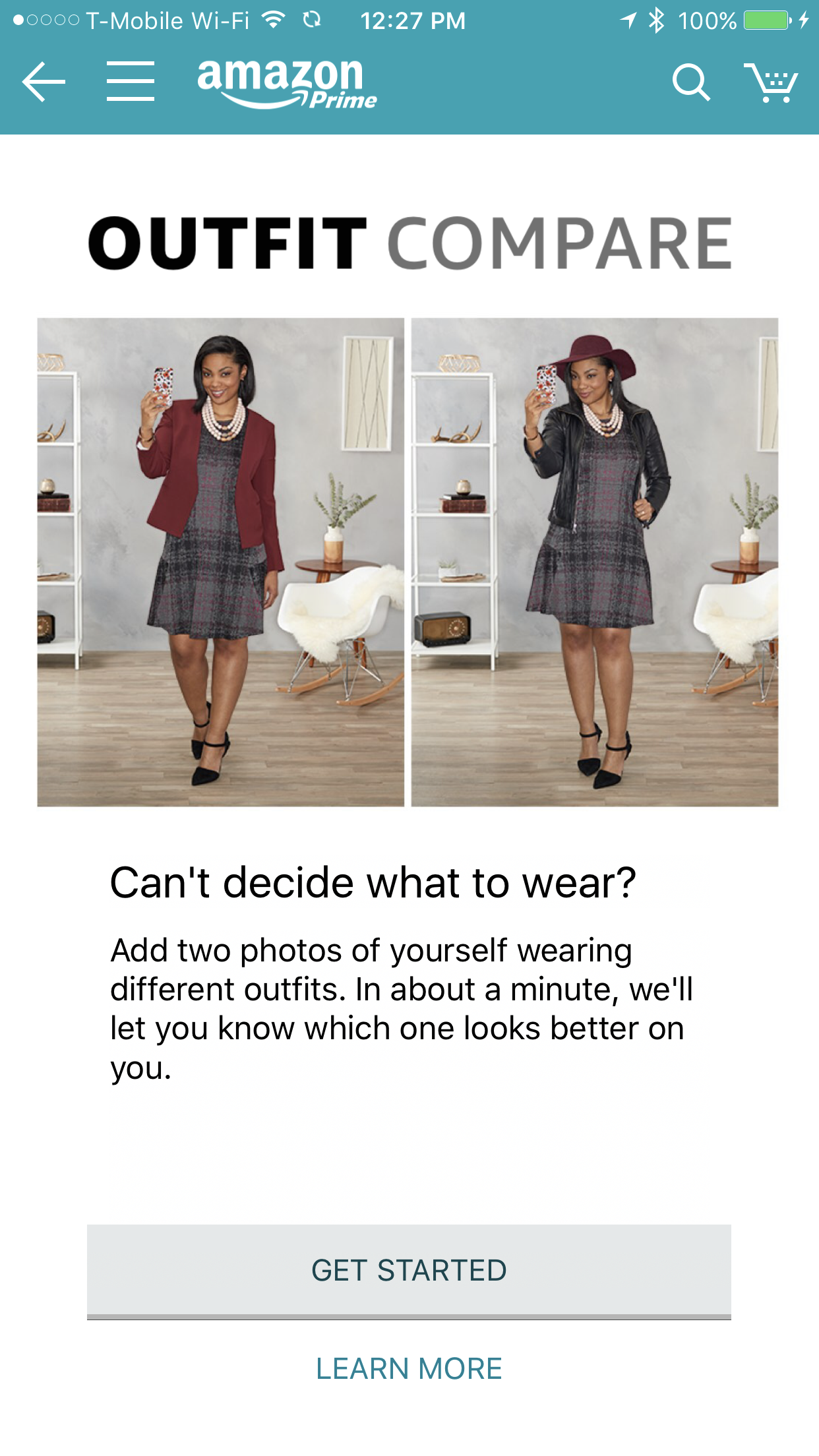 Amazon will now tell Prime members what to wear via a new “Outfit Compare”  feature | TechCrunch